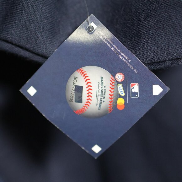 Bulletin MLB Hoodie Mens 2XL Navy Blue Major League Baseball Pullover Sweatshirt - Picture 4 of 10